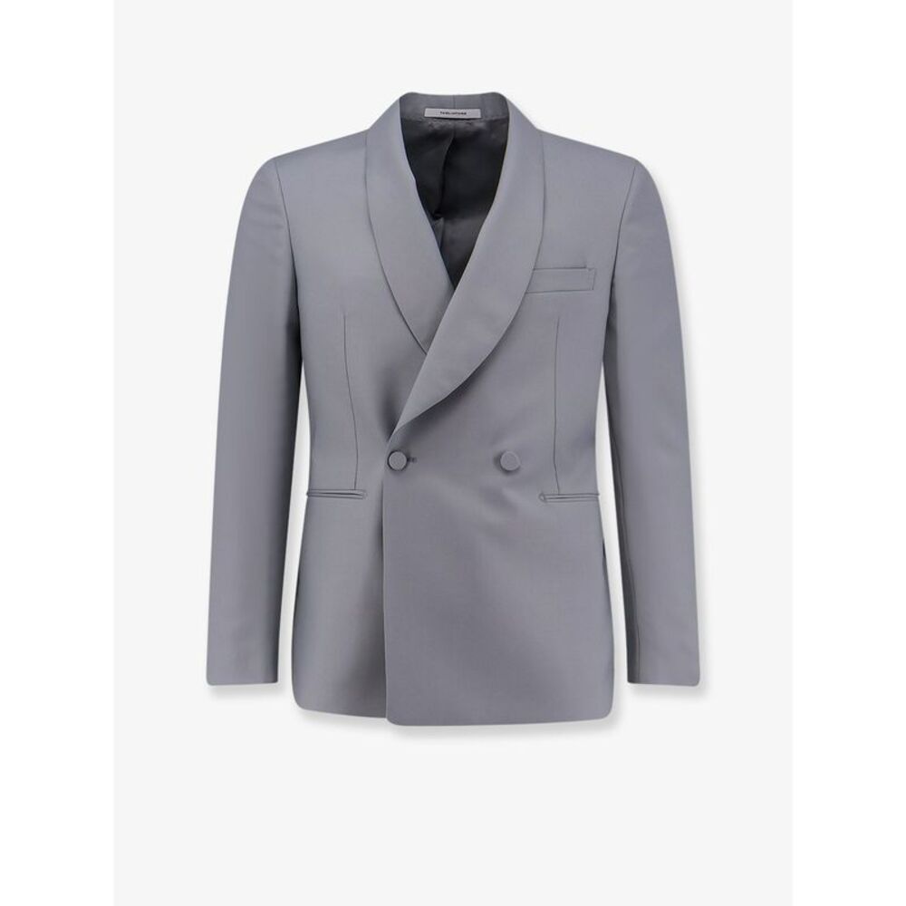 Tagliatore Men Merrill Virgin Wool Tuxedo Blazer